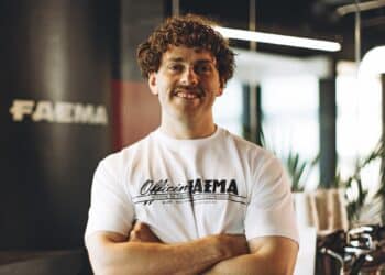 Jack Simpson says his partnership with Faema has helped him connect with baristas around the world.