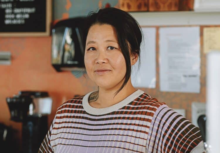 Bonnie Lam operates The Coffee Dojo in the South Island resort town of Wānaka.