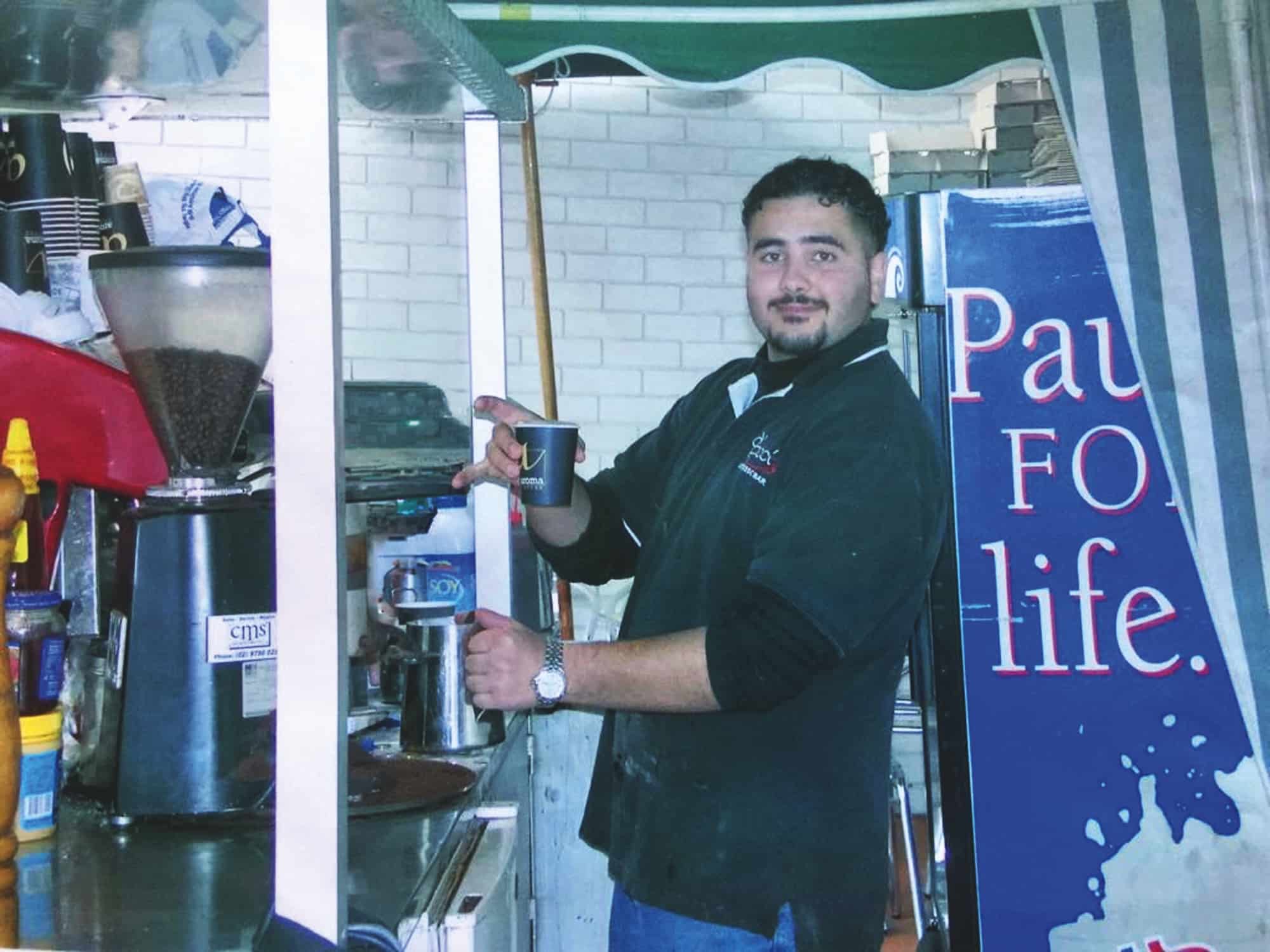 Mik first went into the coffee business in 2003, starting out with a single coffee cart.
