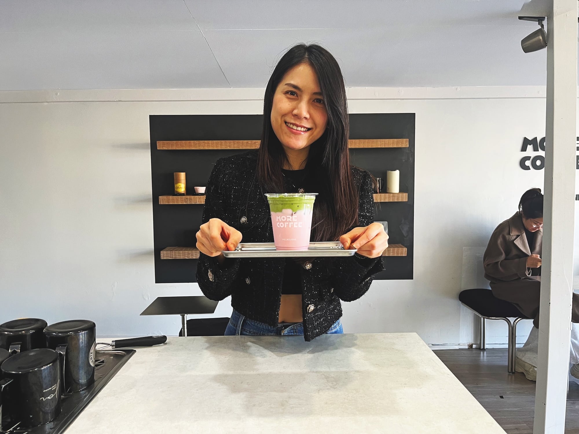 Melbourne Café Owner and Coffee Instructor Junnie Phyu says there’s significant demand for speciality drinks at her café. Image: Prime Creative Media.