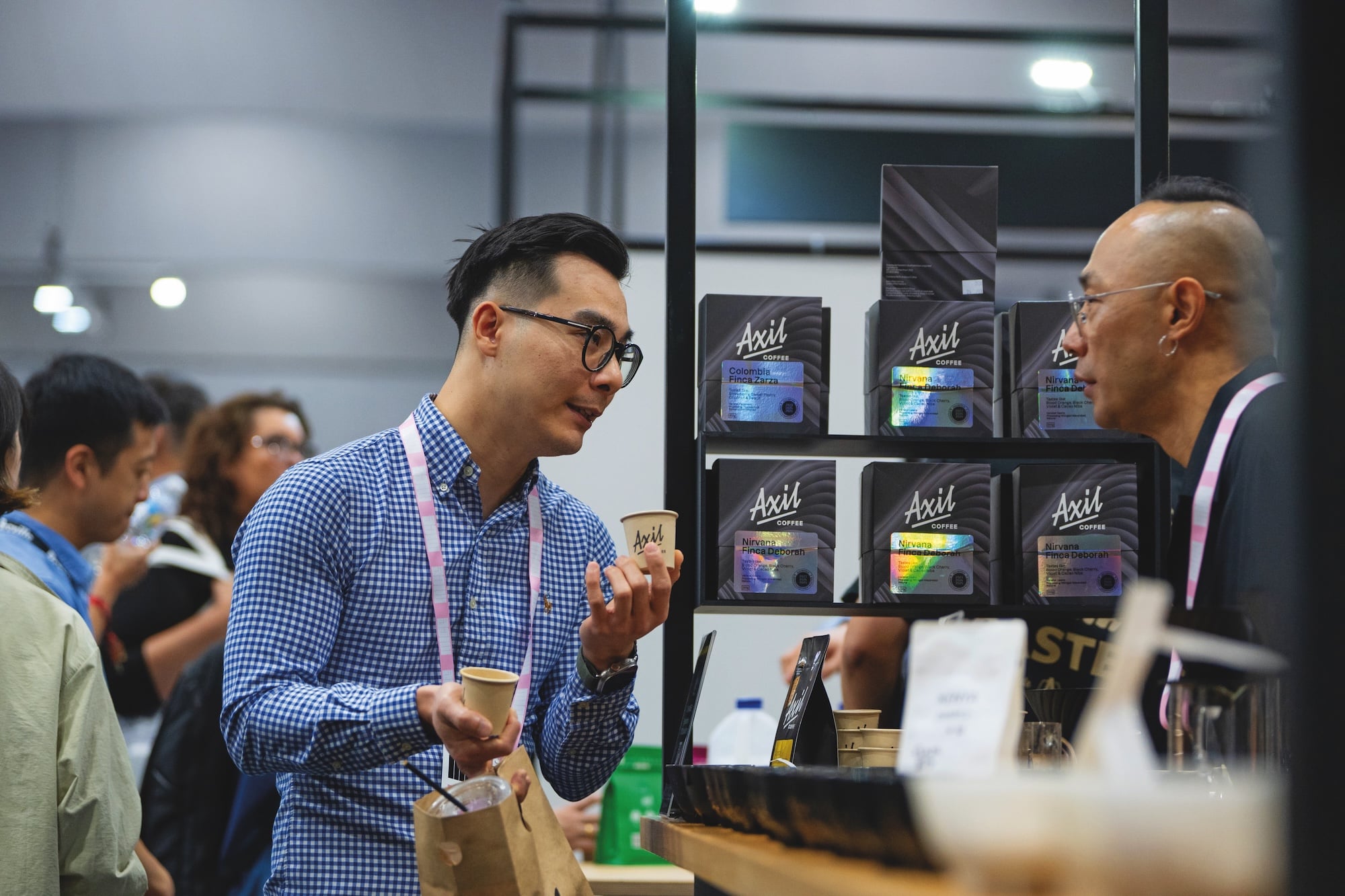 Leading roasters showcased their brands to both wholesale and retail customers. 